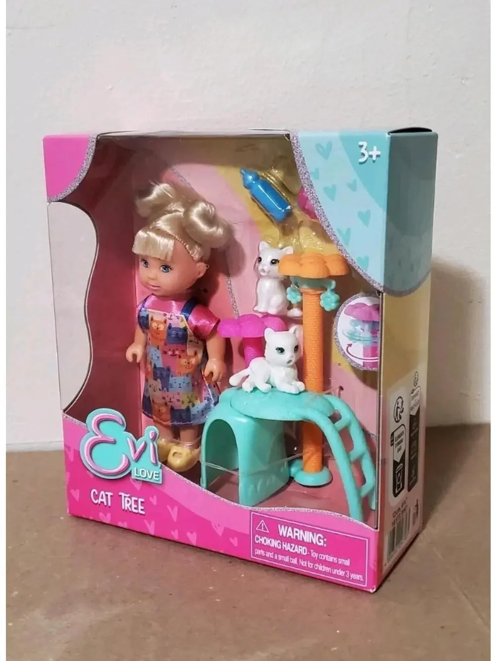 Evi Love Cat Tree Doll Playset Simba Brand New Sealed Cats Kittens Toy Set